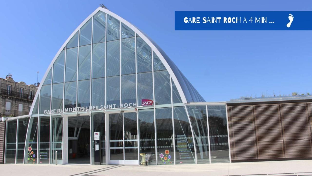 Uncourtsejour - Montpellier Gare - Parking Leilighet Eksteriør bilde