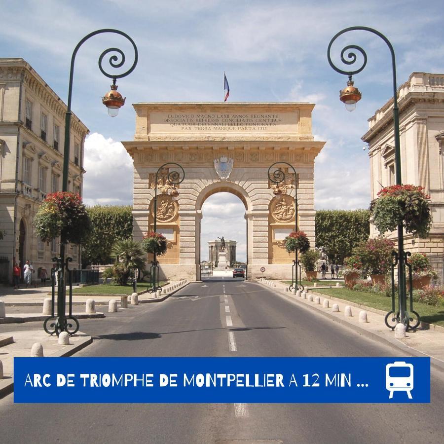 Uncourtsejour - Montpellier Gare - Parking Leilighet Eksteriør bilde